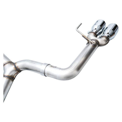 AWE Tuning 2022+ VB Subaru WRX Track Edition Exhaust - Chrome Silver Tips