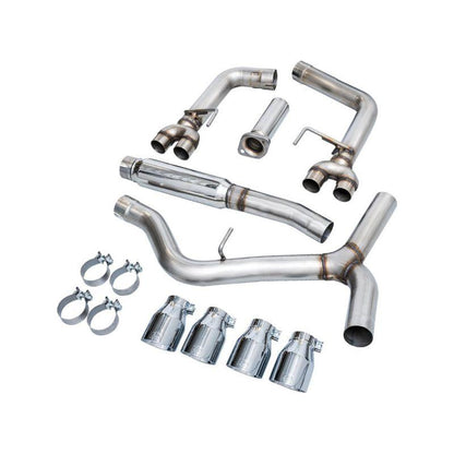 AWE Tuning 2022+ VB Subaru WRX Track Edition Exhaust - Chrome Silver Tips