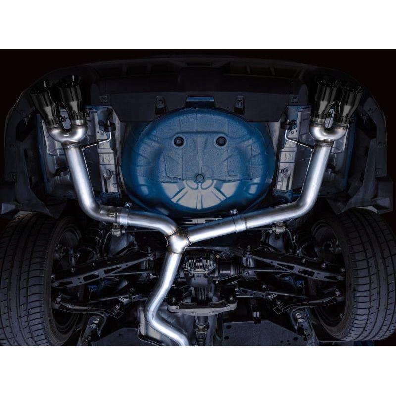 AWE Tuning 2022+ VB Subaru WRX Track Edition Exhaust - Diamond Black Tips