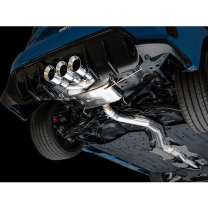 AWE Tuning 2023 Honda Civic Type R FL5 Touring Edition Exhaust w/ Triple Chrome Silver Tips