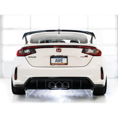 AWE Tuning 2023 Honda Civic Type R FL5 Touring Edition Exhaust w/ Triple Chrome Silver Tips