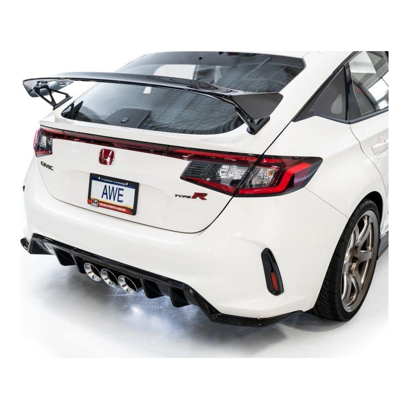 AWE Tuning 2023 Honda Civic Type R FL5 Touring Edition Exhaust w/ Triple Chrome Silver Tips