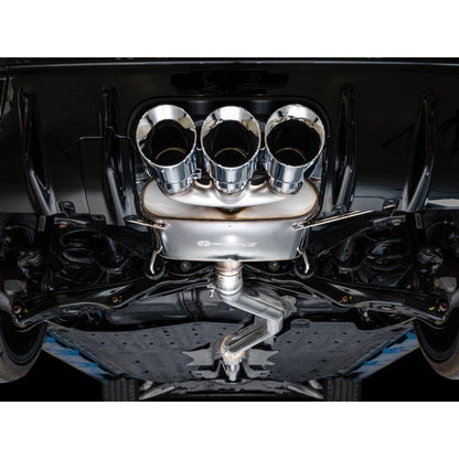 AWE Tuning 2023 Honda Civic Type R FL5 Touring Edition Exhaust w/ Triple Chrome Silver Tips