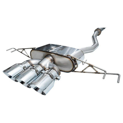 AWE Tuning 2023 Honda Civic Type R FL5 Touring Edition Exhaust w/ Triple Chrome Silver Tips