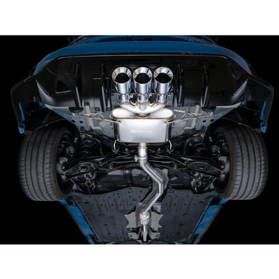 AWE Tuning 2023 Honda Civic Type R FL5 Touring Edition Exhaust w/ Triple Chrome Silver Tips