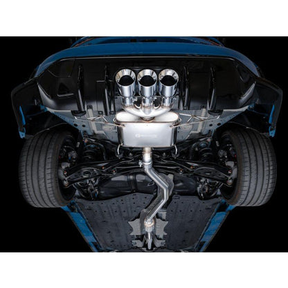 AWE Tuning 2023 Honda Civic Type R FL5 Touring Edition Exhaust w/ Triple Chrome Silver Tips