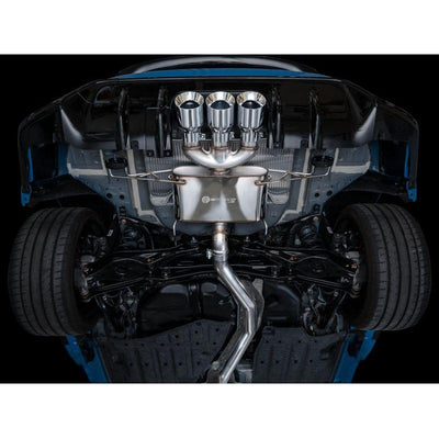 AWE Tuning 2023 Honda Civic Type R FL5 Touring Edition Exhaust w/ Triple Chrome Silver Tips