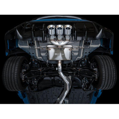 AWE Tuning 2023 Honda Civic Type R FL5 Touring Edition Exhaust w/ Triple Chrome Silver Tips