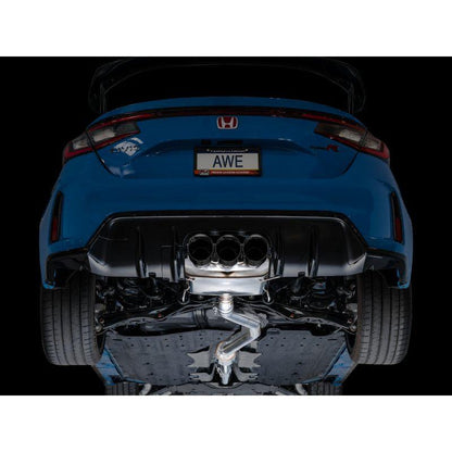 AWE Tuning 2023+ Honda Civic Type R FL5 Touring Edition Exhaust w/ Triple Diamond Black Tips