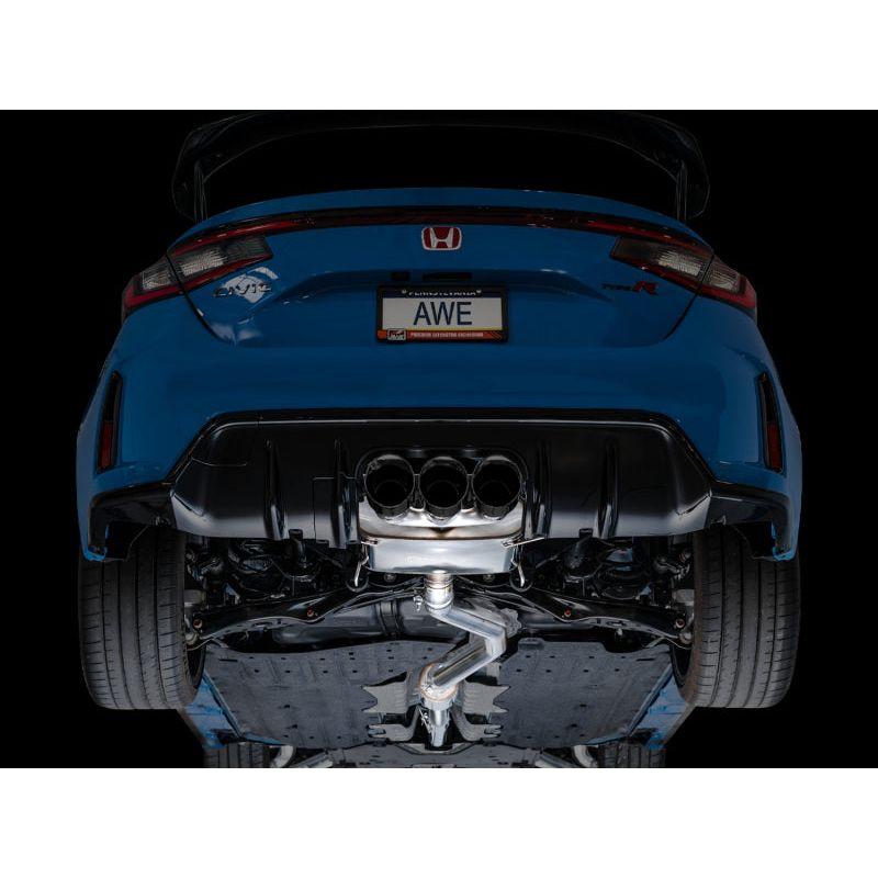 AWE Tuning 2023+ Honda Civic Type R FL5 Touring Edition Exhaust w/ Triple Diamond Black Tips