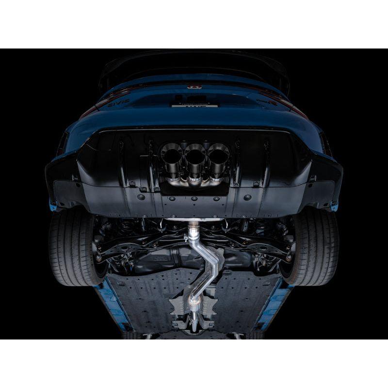 AWE Tuning 2023+ Honda Civic Type R FL5 Touring Edition Exhaust w/ Triple Diamond Black Tips