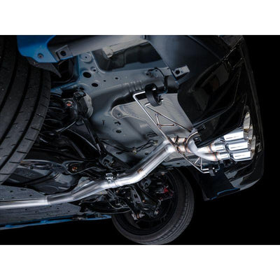 AWE Tuning 2023+ Honda Civic Type R FL5 Track Edition Exhaust w/ Triple Chrome Silver Tips