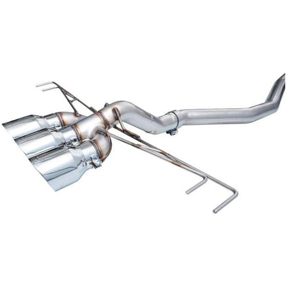 AWE Tuning 2023+ Honda Civic Type R FL5 Track Edition Exhaust w/ Triple Chrome Silver Tips