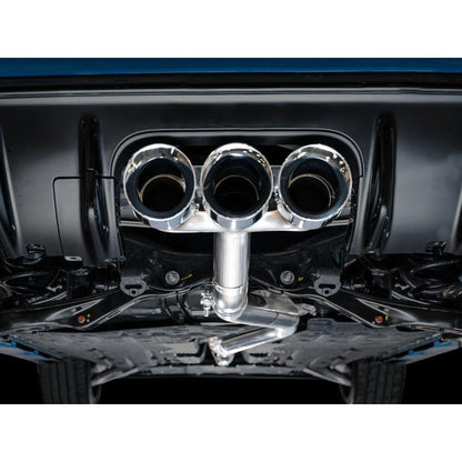 AWE Tuning 2023+ Honda Civic Type R FL5 Track Edition Exhaust w/ Triple Chrome Silver Tips