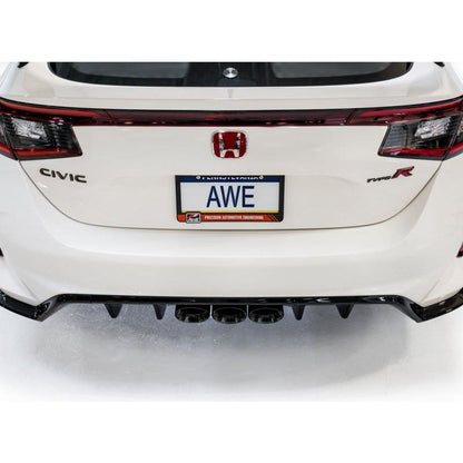 AWE Tuning 2023 Honda Civic Type R FL5 Track Edition Exhaust w/ Triple Diamond Black Tips