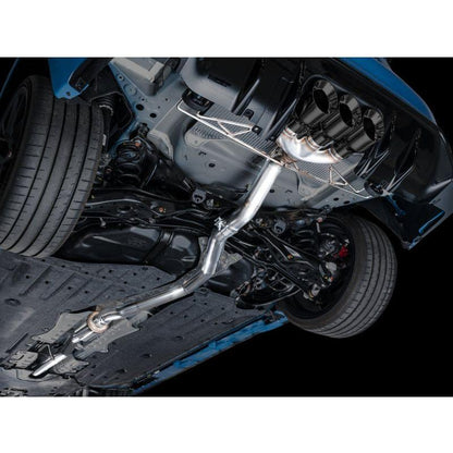AWE Tuning 2023 Honda Civic Type R FL5 Track Edition Exhaust w/ Triple Diamond Black Tips