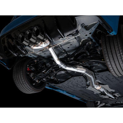 AWE Tuning 2023 Honda Civic Type R FL5 Track Edition Exhaust w/ Triple Diamond Black Tips