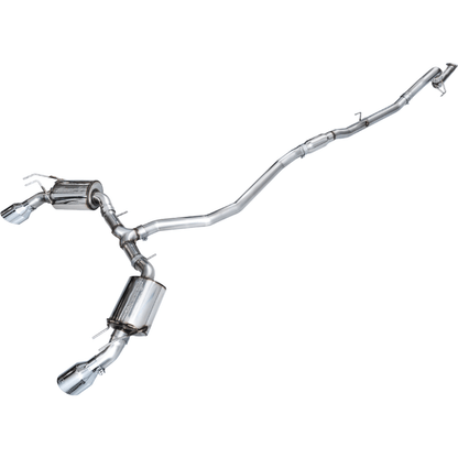 AWE Tuning 22+ Honda Civic Si/Acura Integra Touring Edition Catback Exhaust - Dual Chrome Silver Tip
