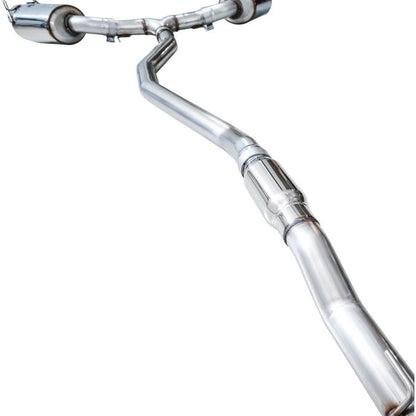AWE Tuning 22+ Honda Civic Si/Acura Integra Touring Edition Catback Exhaust - Dual Chrome Silver Tip