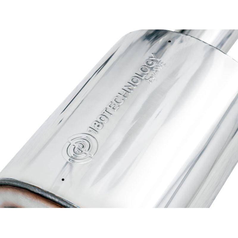 AWE Tuning 4th Gen GM 1500 6.2L 0FG Catback Split Rear Exit (w/ Bumper Cutouts) - Quad Chrome Tips