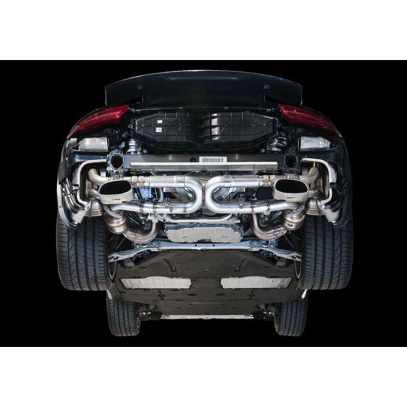 AWE Tuning 991 Carrera Performance Exhaust - Use Stock Tips