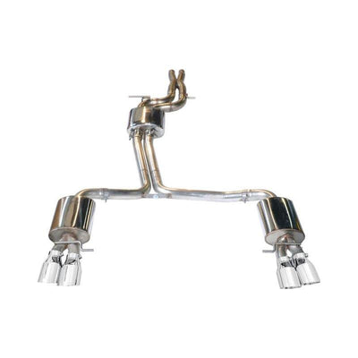 AWE Tuning Audi B8.5 S4 3.0T Touring Edition Exhaust System - Chrome Silver Tips (102mm)