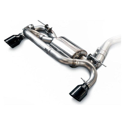 AWE Tuning BMW F22 M235i / M240i Touring Edition Axle-Back Exhaust - Diamond Black Tips (102mm)