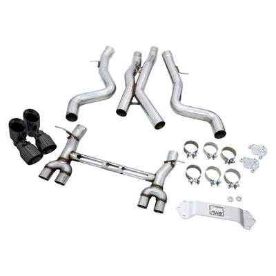 AWE Tuning BMW F8X M3/M4 Track Edition Catback Exhaust - Diamond Black Tips