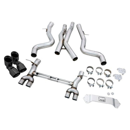 AWE Tuning BMW F8X M3/M4 Track Edition Catback Exhaust - Diamond Black Tips