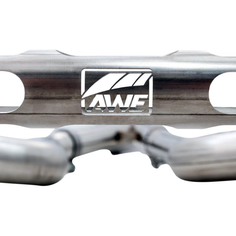 AWE Tuning BMW F8X M3/M4 Track Edition Catback Exhaust - Diamond Black Tips