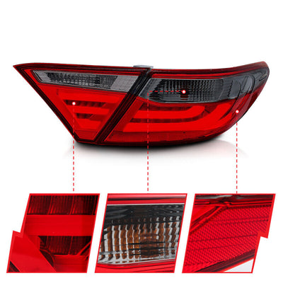 Anzo 2015-2016 Toyota Camry LED Taillights Smoke