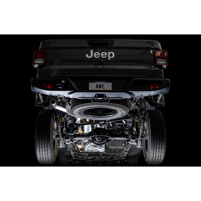 AWE Tuning 2012-2018 Jeep Wrangler JK/JKU 3.6L Trail Edition Cat-Back Exhaust