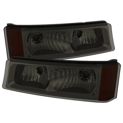 SPYDER Xtune Chevy Silverado 03-06 Bumper Lights Smoke CBL-JH-CSIL03-AM-SM 5079381