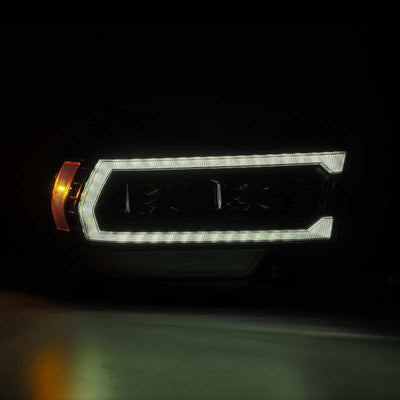 AlphaRex 19-24 Ram 2500/3500/4500/5500 LUXX-Series LED Projector Headlights Alpha-Black