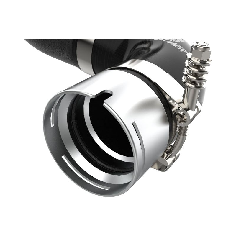 AFE 18-22 Kia Stinger V6-3.3L BladeRunner Alum Hot/Cold Charge Pipe Kit Black