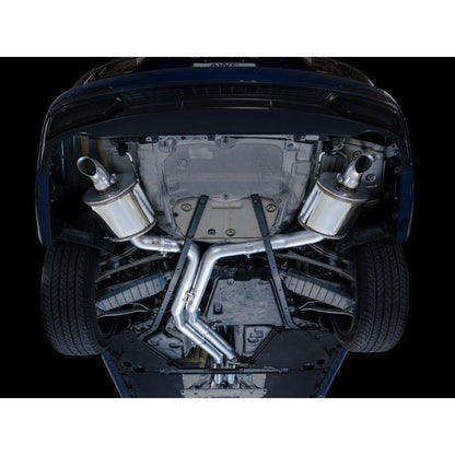 AWE Audi 2019-2023 C8 A6/A7 3.0T Touring Edition Cat-back Exhaust- Turn Downs