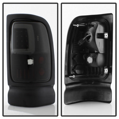 SPYDER xTune Dodge Ram 1500 94-01 Tail Lights - Light Bar LED - Black ALT-ON-DRAM94V3-LBLED-BSM 9038877