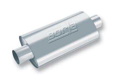 Borla XR-1 Racing Sportsman 3 inch Outlet / 3 inch Inlet Round, Oval or Offset Muffler 40943
