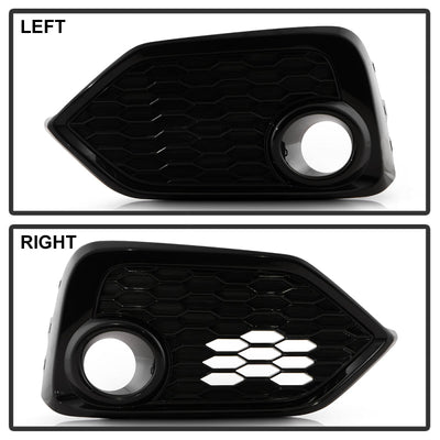 Spyder 16-17 Honda Civic 3DR Hatchback Only OEM Fog Light w/Switch - Clear (FL-HC2017-H-C) 9043321