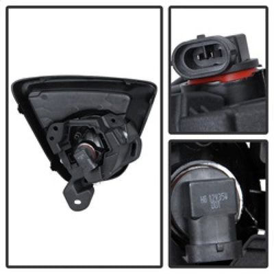 Spyder Mazda CX-5 2012-2015 OEM Fog Light W/Universal Switch- Clear FL-MCX52012-C 5080264