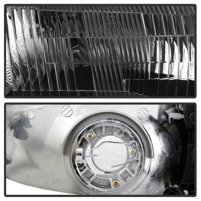 SPYDER xTune 97-99 Toyota Camry 4pc OEM Style Headlights w/Corner Lights - Black (HD-JH-TCAM97-SET-BK) 9042836