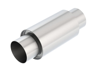 Borla 3 -1/2in In/Out x 5in Round x 8in Long XR-1 Sportsman Shorty Racing Muffler 40004S