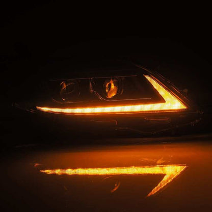 AlphaRex 11-20 Toyota Sienna PRO-Series Halogen Projector Headlights Black