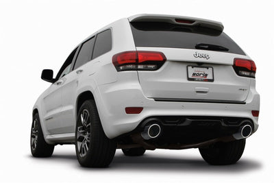 Borla 2015 Jeep Grand Cherokee SRT8 ATAK Dual Round Rolled Exit Catback Exhaust 140633