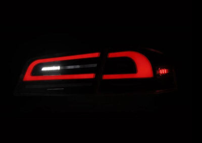 AlphaRex 12-21 Tesla Model S LUXX-Series LED Tail Lights - Alpha-Black 601110 *Discontinued