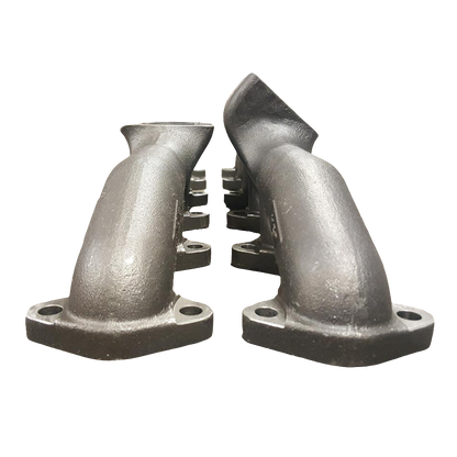 Competition T-6 12V 0* Valve Stainless Diesel Exhaust Manifold