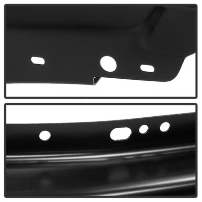 Spyder Ford F150 09-14 w/Fog Light Hole Front Bumper - Black (OEM # 9L3Z17757DPTM)