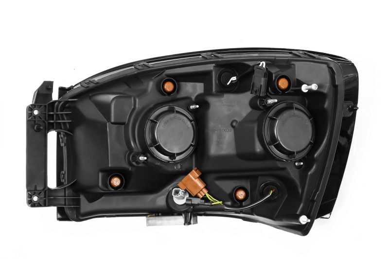 AlphaRex 06-08 Dodge Ram LUXX-Series LED Projector Headlights Chrome