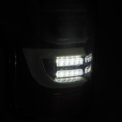 AlphaRex 07-13 Toyota Tundra LUXX-Series LED Tail Lights Alpha-Black 670040 *Discontinued