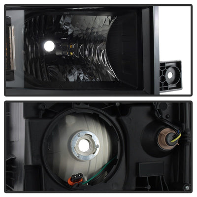 SPYDER Chevrolet Silverado 1500 14-15 (Non-HD) OEM Style Headlights - Black HD-JH-CS14-AM-BK 9040085
